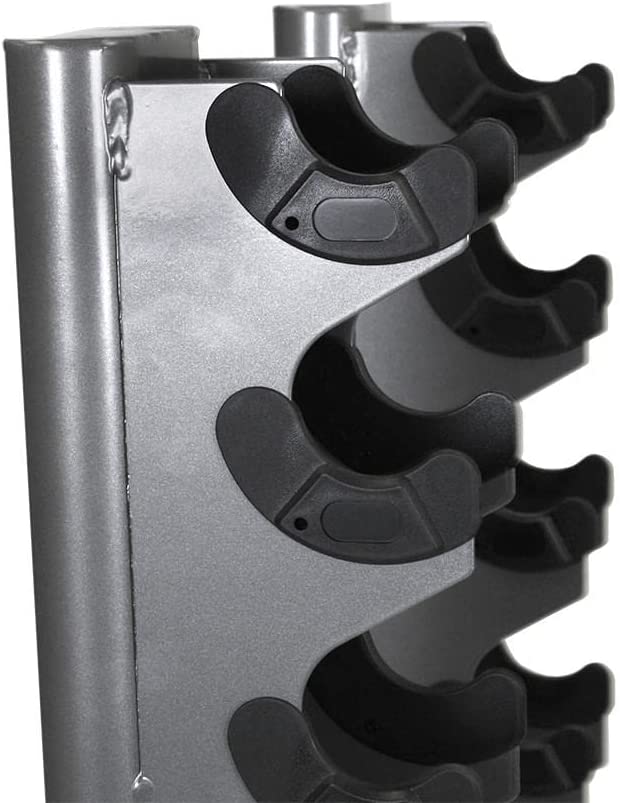 TKO 10 Pair Vertical Dumbbells Rack
