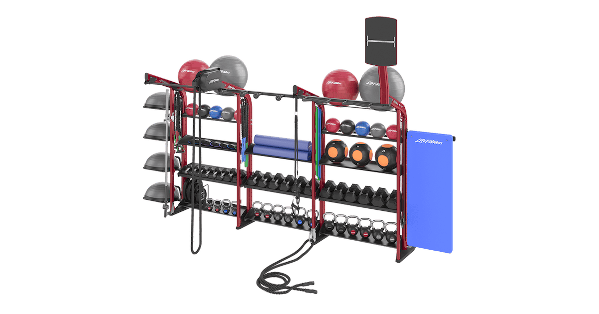 LF Synrgy180 - Accessory Shelf Option Life Fitness Synergy/Rack Addon Bolton 501-011-lf-synrgy-180