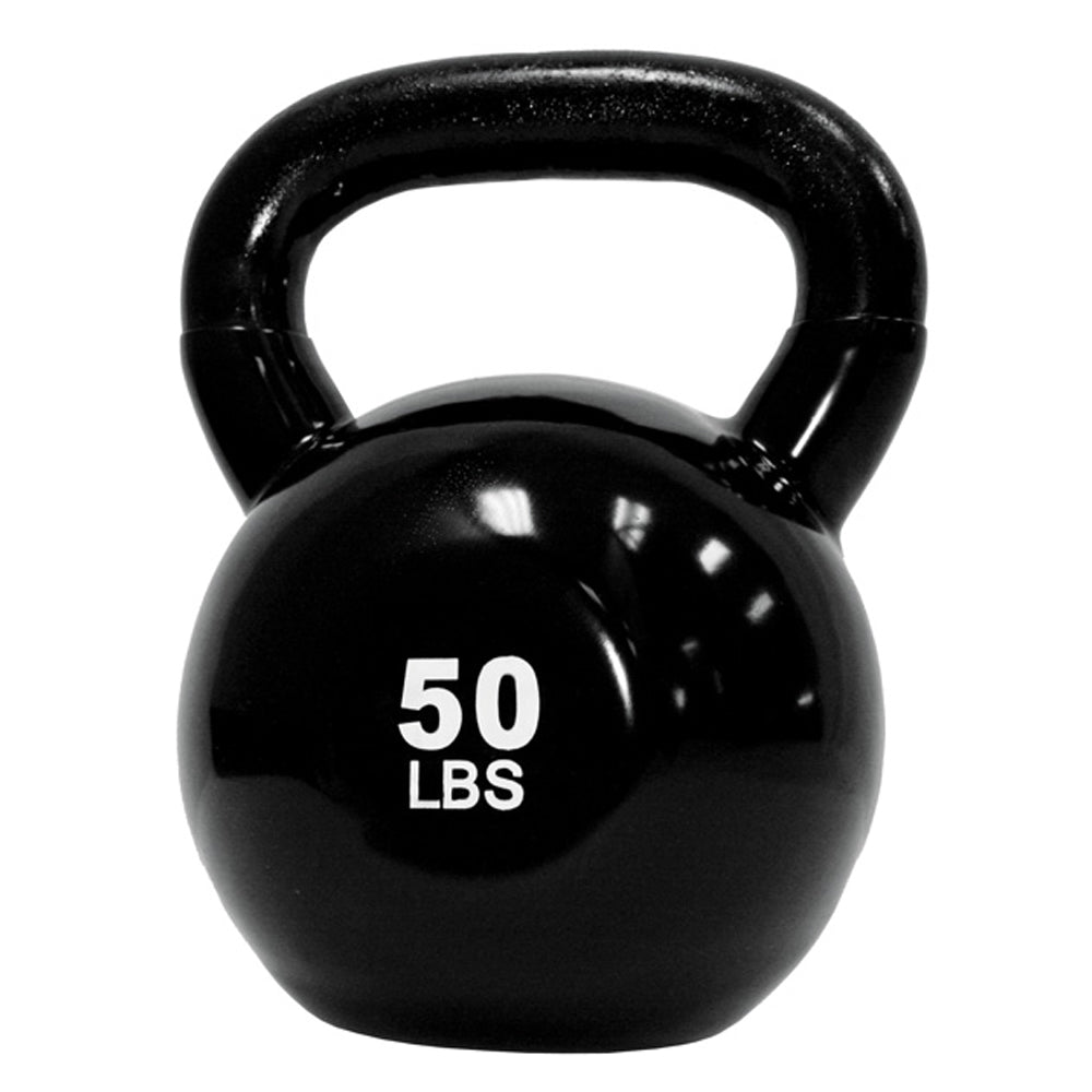 TKO 50lb. Vinyl Dipped Kettlebell - Black TKO Kettlebells 857KBV-50_1000_1024x1024_09778650-d763-4b9b-826c-007f1c2acd8c