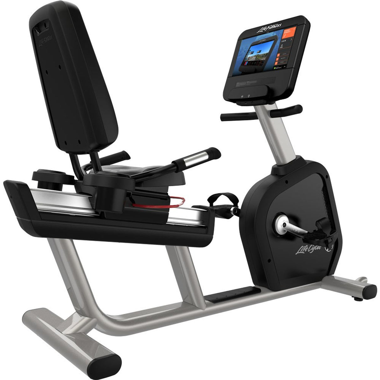 LIFE FITNESS INTEGRITY S RECUMBENT BIKE WITH SL - Final Stock Life Fitness Bike; Commercial Club_Series_Recumbent-SE3HD1__48804__26029.1739234826