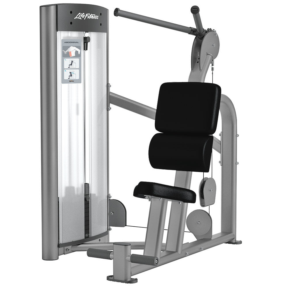 LIFE FITNESS ABDOMINAL OPTIMA SERIES Life Fitness Selectorized, single stack, assembly required Life-Fitness-Optima-Abdominal
