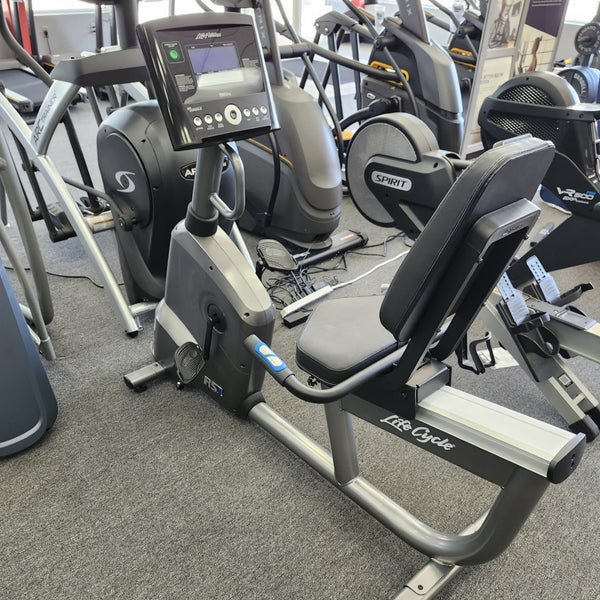 Life Fitness RS1 Recumbent Bike With Go Console — [Display Model] G&G