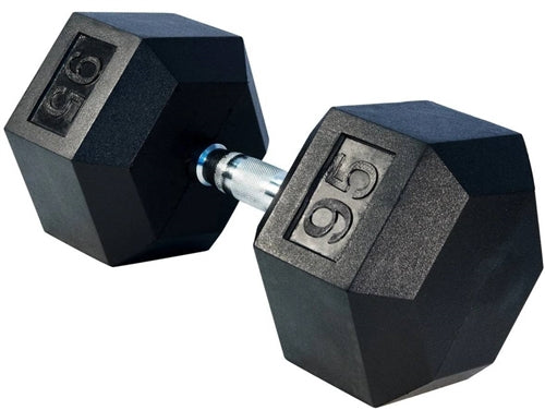 Rubber Hex Dumbbells