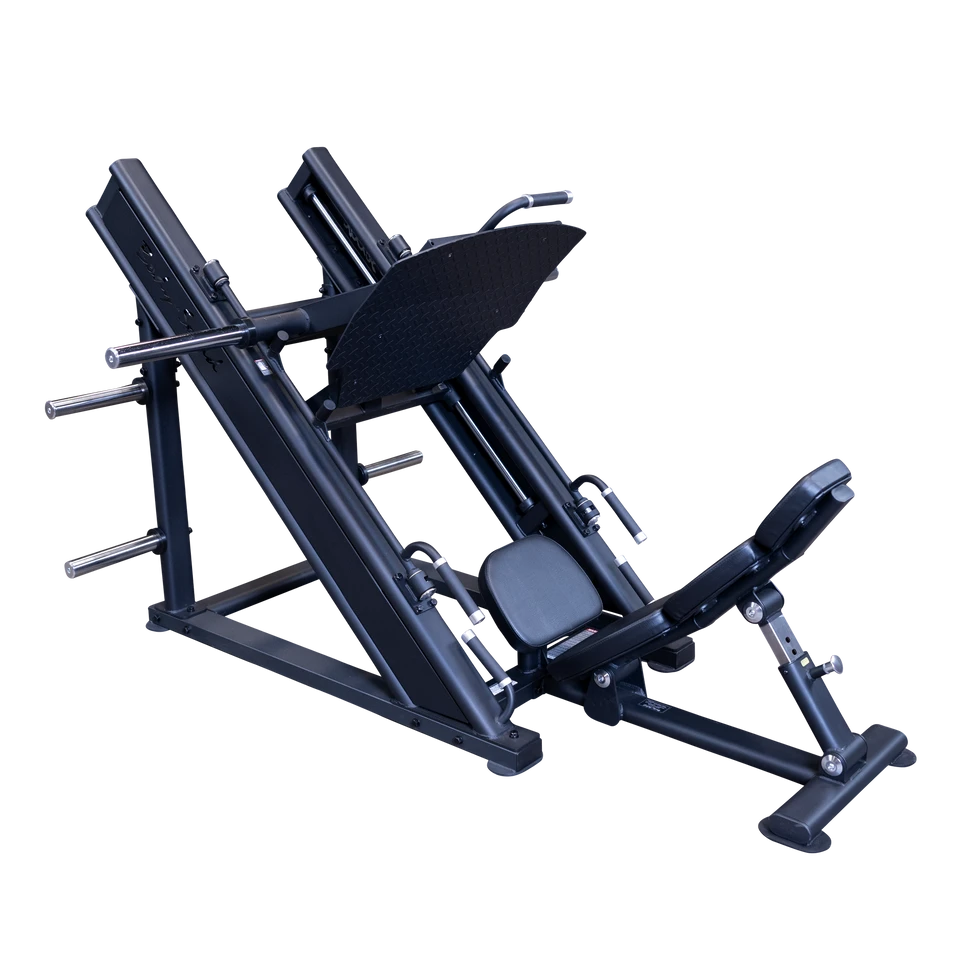 Body Solid SGLP500 Linear Bearing Commercial Leg Press Body Solid Selectorized, single stack, assembly required SGLP500_IMGL2597-cut-1028px__44948.1735661563