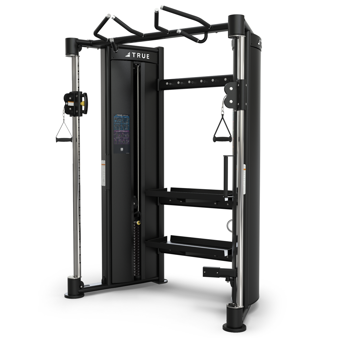 True XFT-900 Functional Trainer - Final Stock TRUE Home Gym, Small; Single stack or a-frame double stack (functional trainer). 5 functions or less XFT-900-35