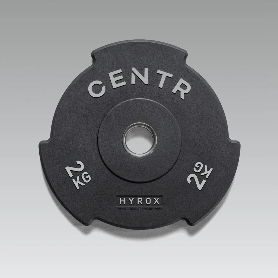 Centr HYROX Official Competition Edge Bumper Plate 2 kg Hyrox Variant(s) - KGWeight hyrox-official-competition-edge-bumper-plate-6294983