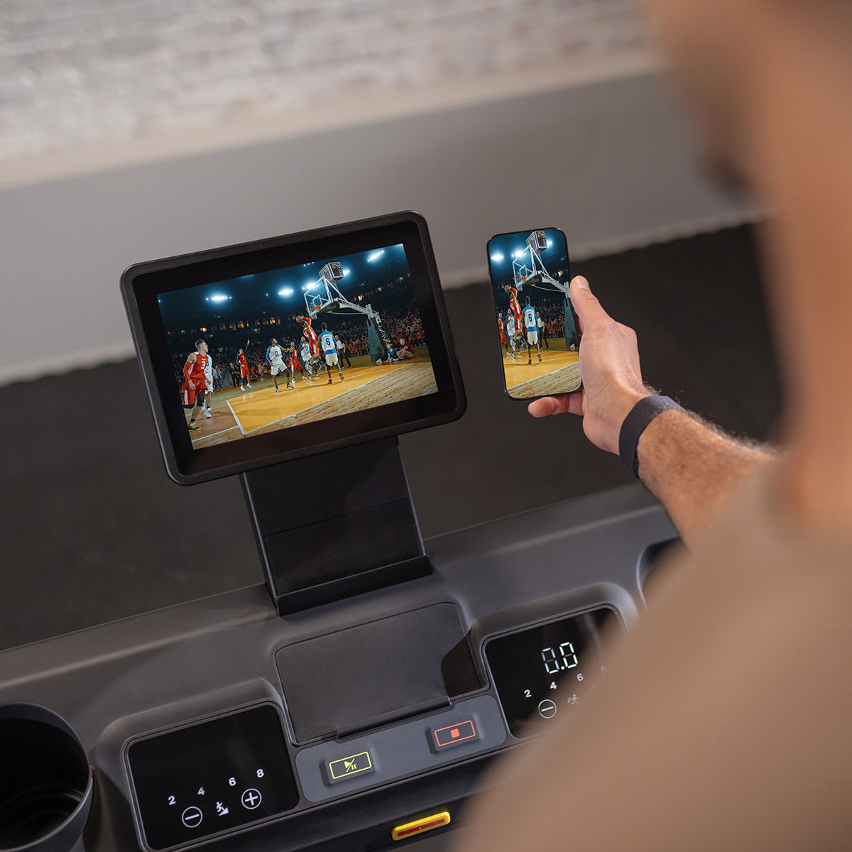 Inspire T4S Treadmill with 10 Inch Touchscreen Inspire Treadmills under 350lbs inspire_t4s-treadmill-110v-with-10inch-touchscreen_view-5