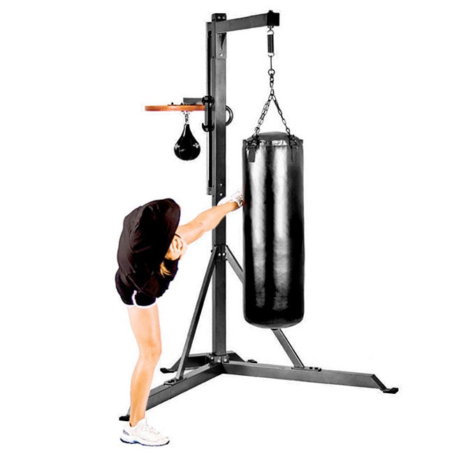 Commercial Heavy Bag Stand with Speed Bag Platform 522CBS XM Fitness MMA/Boxing; heavy bags, gloves, and wraps v4-product-images-template--3_d11d287f-7263-443f-8c01-b7e7ed7568a0