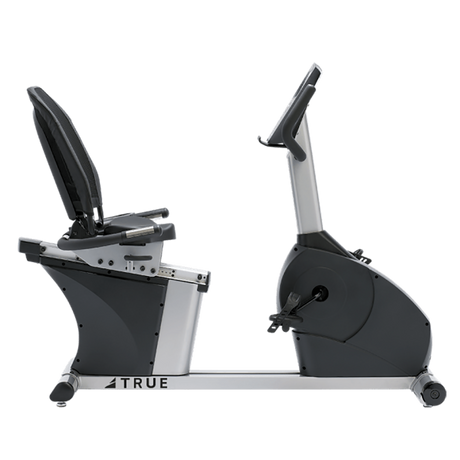 TRUE PS exercise bikes combine commercial quality materials with smart design for an overall package that is unbeatable in performance and durability in the home fitness equipment market. Featuring walk-through design, the PS recumbent bike provides easy access, perfect for beginners or those recovering from an injury. These machines reduce back stress and offer simple programming, making exercise at home an easy and enjoyable process.