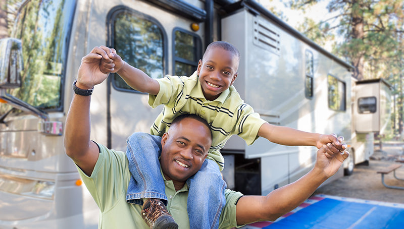 Staying fit and healthy travel RV camping