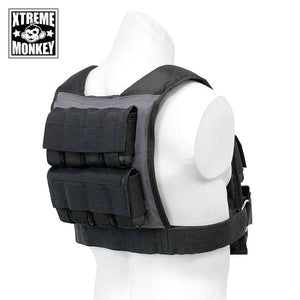 XM Fitness 45lb Commercial Weighted Vest, Adjustable