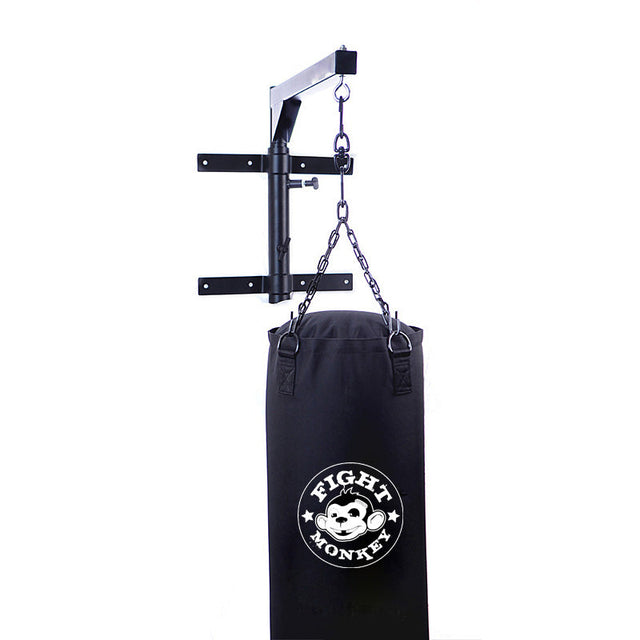 Fight Monkey Heavy Bag Wall Mount - Final Stock Fight Monkey MMA/Boxing; heavy bags, gloves, and wraps 1396452848-1_fight-monkey-heavy-bag-wallmount-rotating