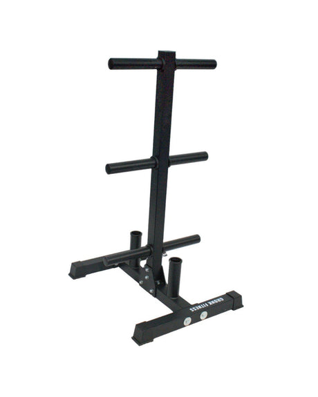 Gronk Olympic Weight Tree with 2 Bar Holder Gronk Fitness Products Dumbell racks, power block stand, plate and bar storage, kettlebell racks, ball racks 1_720x_55b20a60-73b6-46cb-b8f1-3a656a355cd8