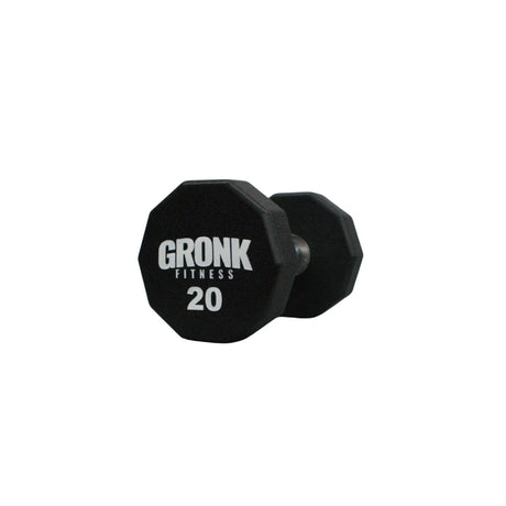 Gronk 10 Sided Urethane Dumbbell 20 lb Gronk Fitness Products Variant(s) - LBWeight 20_d5e5d070-cfd6-4137-aef9-89e210edb66a