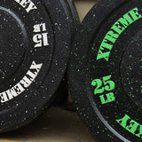 XM Fitness Crumb Rubber Bumper Plates XM Fitness Variant(s) - LBWeight 25-2-crumb_1_2ea9d2f5-2061-4f80-9612-a301308f1a6c