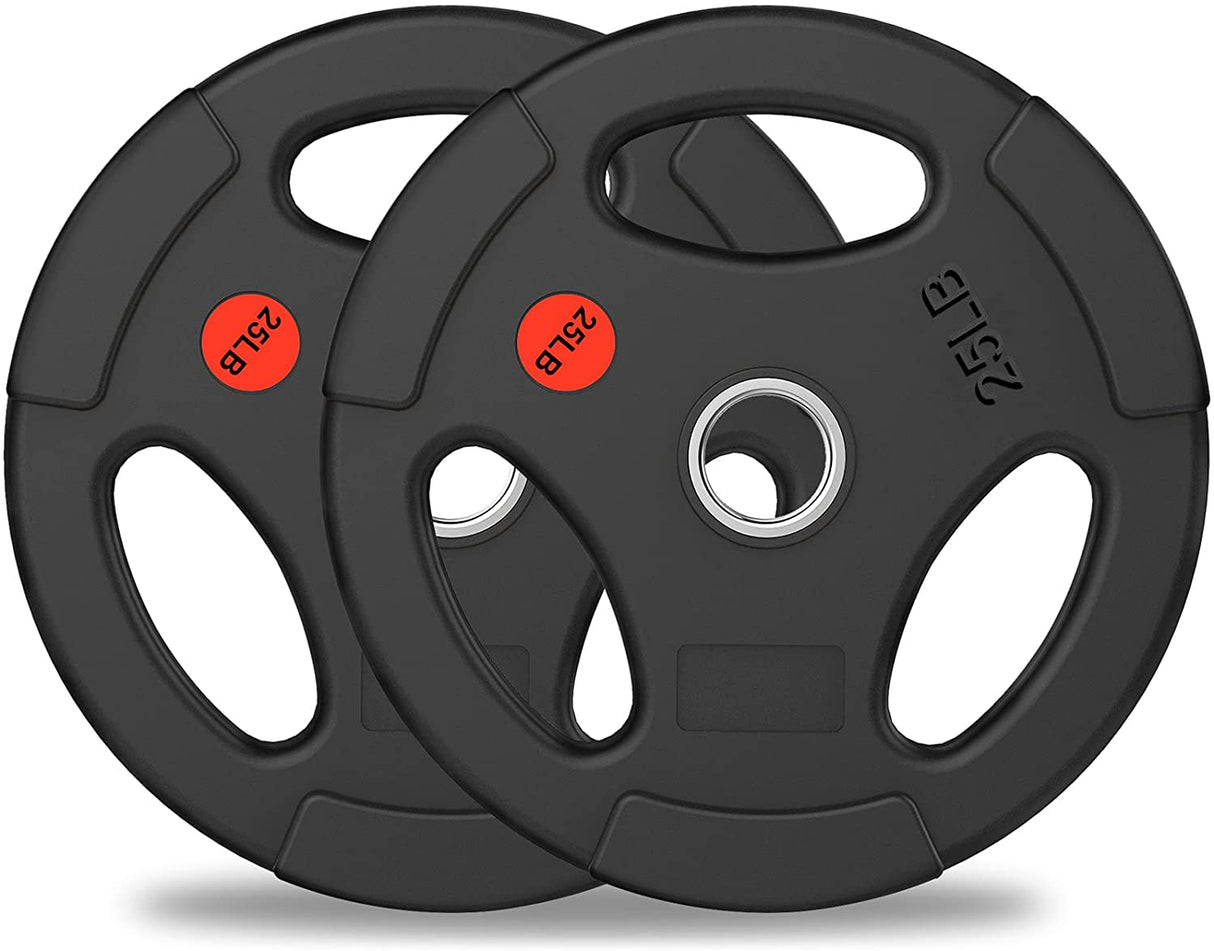 Premium Olympic Plates - Rubber Grip G&G Fitness Equipment Variant(s) - LBWeight 25_lb_plate_2048x2048_a8768393-900c-4566-a642-c1c5be1a79c7