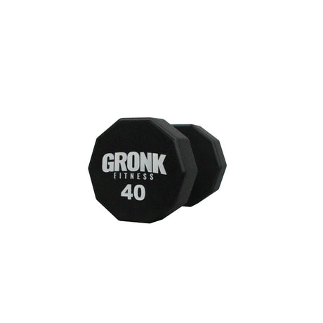 Gronk 10 Sided Urethane Dumbbell 40 lb Gronk Fitness Products Variant(s) - LBWeight 40_0039f0fd-dc58-470a-9eaf-1ee0a4cfa0b0