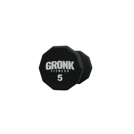 Gronk 10 Sided Urethane Dumbbell 5 lb Gronk Fitness Products Variant(s) - LBWeight 5