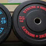 XM Fitness Crumb Rubber Bumper Plates XM Fitness Variant(s) - LBWeight 55-2-crumb_64d302ea-faa8-47e8-8ece-3f161e2f38ee