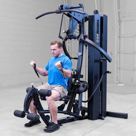 Body Solid - Fusion 600 Personal Gym | Black Body Solid Home Gym, Small; Single stack or a-frame double stack (functional trainer). 5 functions or less 563_source_1774884124