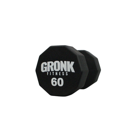 Gronk 10 Sided Urethane Dumbbell 60 lb Gronk Fitness Products Variant(s) - LBWeight 60_f70b2187-0f25-481c-9503-399390ea0544