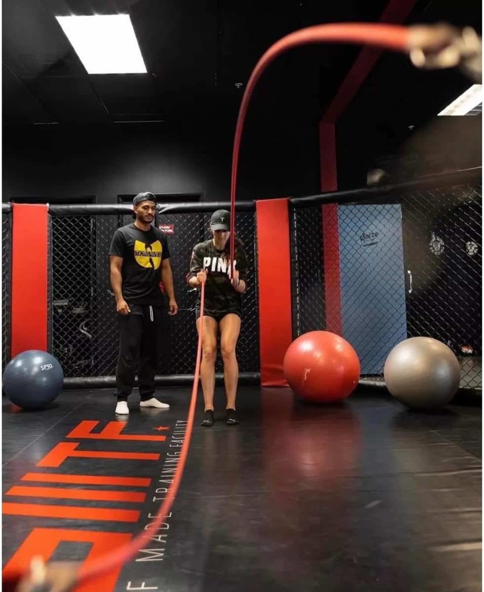 Inertia Wave Ropes Inertia Wave - Dynamic Rubber Battle Ropes | Pink – G&G Fitness Equipment