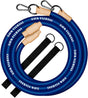 Inertia Wave - Dynamic Rubber Battle Ropes | Blue Inertia Wave Agility and Speed; jump ropes, climbing and battle ropes, ladders, sled, interval timer 61uDhoBiyyL._AC_SL1200