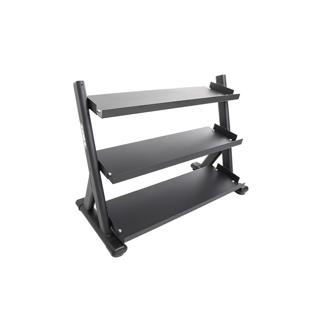 TKO 3-TIER SHELF DUMBBELL RACK – G&G Fitness Equipment