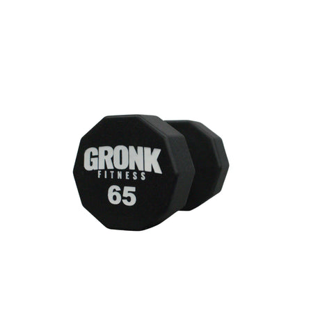 Gronk 10 Sided Urethane Dumbbell 65 lb Gronk Fitness Products Variant(s) - LBWeight 65_5eb48f28-f541-4a13-9a9e-b0dc94fd41d3