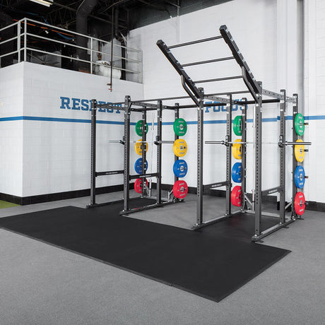 Hammer - 4x8 Stand Alone Rubber Platform Kit Life Fitness Platform 69-712-hdathletic-powerracks-connected-platform-l