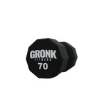 Gronk 10 Sided Urethane Dumbbell 70 lb Gronk Fitness Products Variant(s) - LBWeight 70_d707394c-96a8-4c19-96e7-9a11777f6976