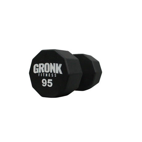 Gronk 10 Sided Urethane Dumbbell 95 lb Gronk Fitness Products Variant(s) - LBWeight 95_9d3a4760-b3b8-4168-8af7-66ae73207cd1