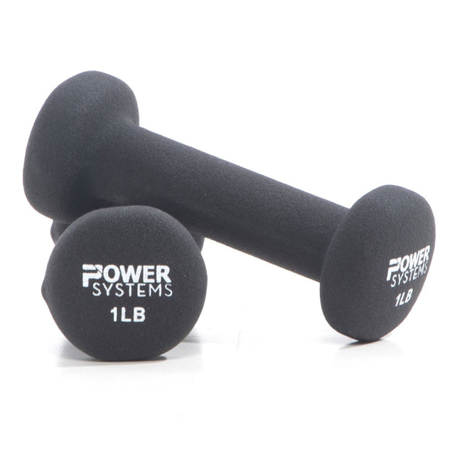 POWER SYSTEMS NEOPRENE 1LB DUMBBELL - Final Stock Gronk Fitness Products Dumbbells 9816