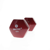 Elivate Body Sport Vinyl Dumbbells Elivate Variant(s) - LBWeight BDSVDB09_ae82c051-7850-4518-aeba-06b0b1910fc4