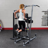 Body Solid FCD-STK Pro Select Weight Assist Chin-Up Dip, 310lb Body Solid Selectorized, single stack, assembly required FCD-STK_Exercises-29__33367.1735662094_937f901c-f251-4f5b-9daa-c9191d420a92
