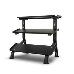 True FS-24 3-Tier Flat Tray Dumbbell Rack