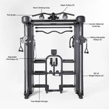 Inspire Series FT2 PRO Smith Functional Trainer Inspire Home Gym, labor intensive installation FT2-PRO_FEATURES_1200x1200_1_hkl6na