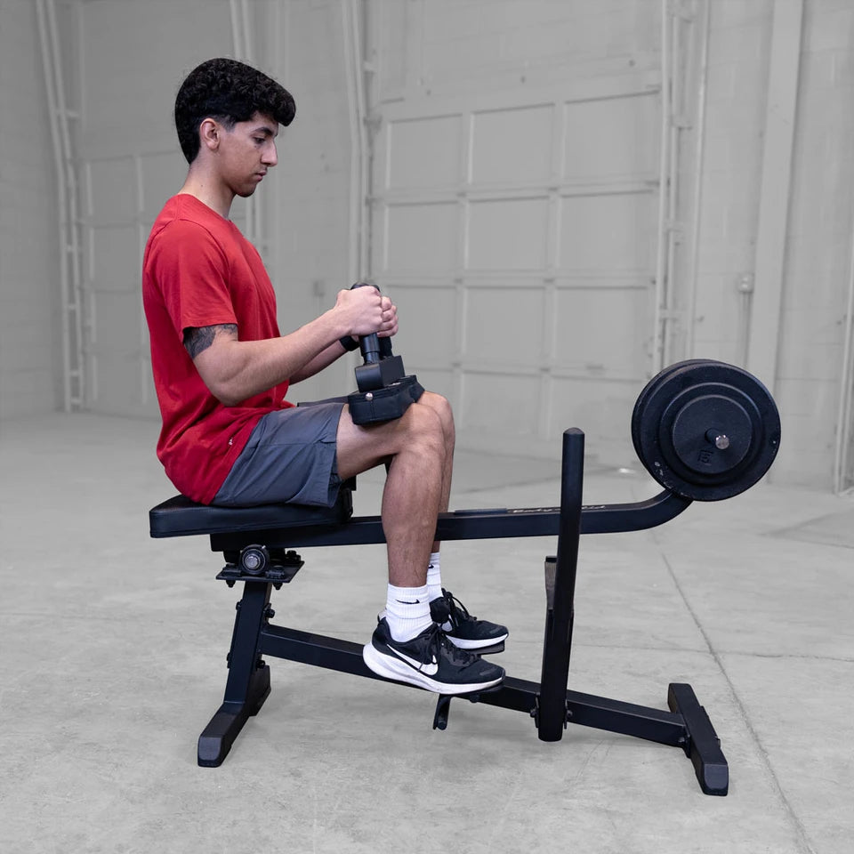 Body Solid GSCR349B Seated Calf Raise Body Solid Modular; preacher curl, vkr, ab, roman chair GSCR349B_0O2A4536-1028__61033.1775832760