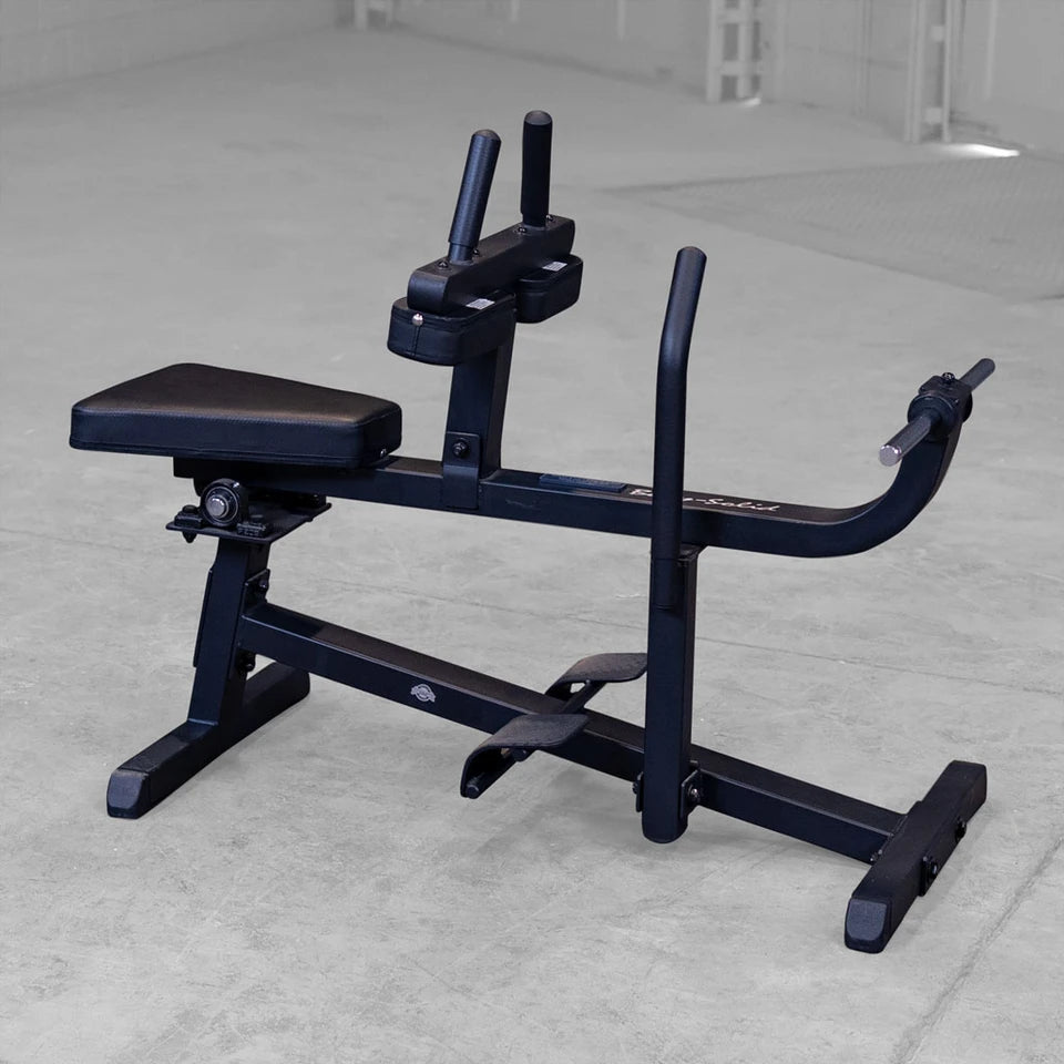 Body Solid GSCR349B Seated Calf Raise Body Solid Modular; preacher curl, vkr, ab, roman chair GSCR349B_0O2A4574-1028__63453.1775832760