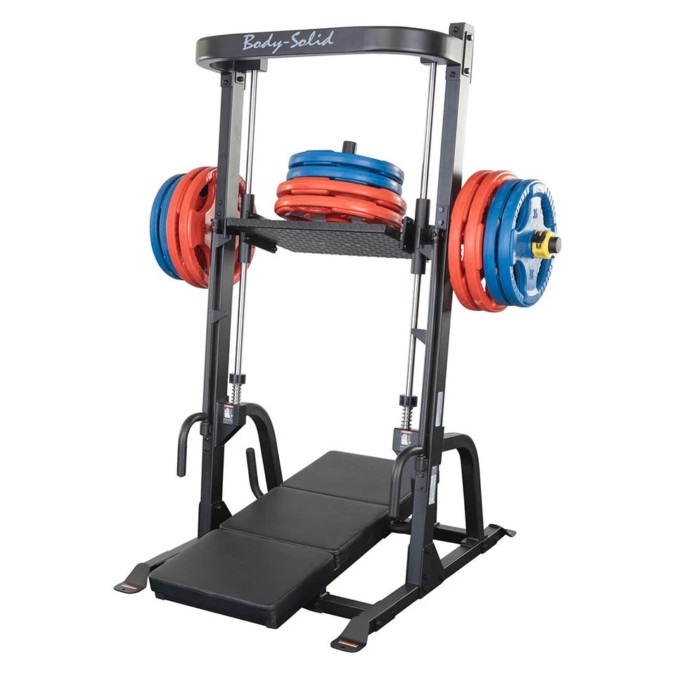 Body Solid GVLP Vertical Leg Press Body Solid Selectorized, single stack, MTS, Hammer, assembled GVLP_IMGL5143-1028px__43935.1738276334