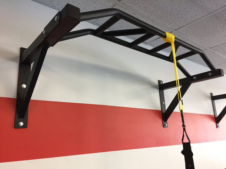 Gronk Wall Mount Multi-Grip Pull up Bar G&G Fitness Equipment Miscellaneous strength accessories, push up bars, chin up bars, trx, gym rings IMG_7365_720x_f6159ed1-fb33-4313-894c-90b1726032de