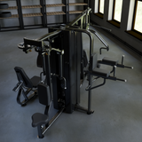 IRONAX X4S Four Station Multi-Gym Ironax Extreme Gyms EXM3000LPS, FSF3 IRONAXGYM10_34be0f88-8353-4fd5-a731-0db53a8fd2b3