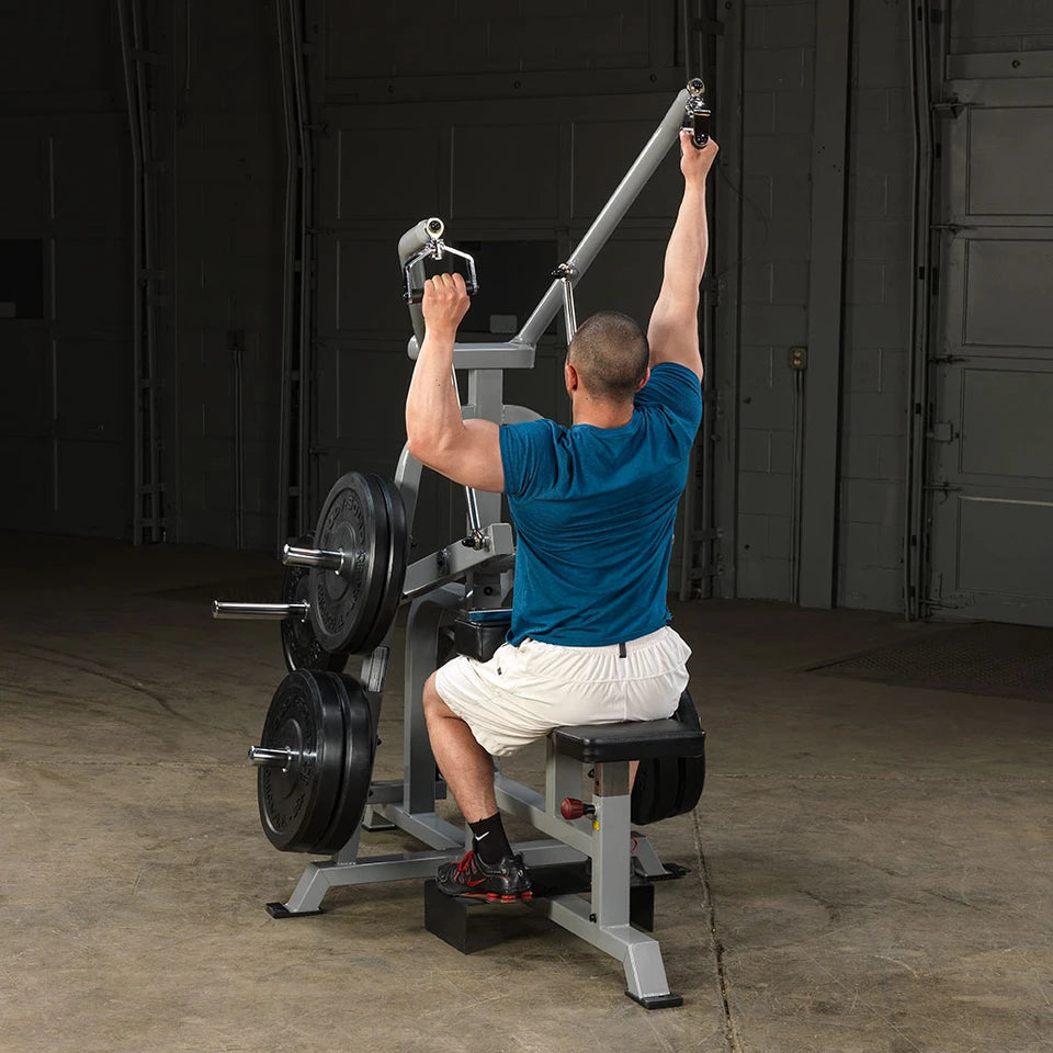 Body Solid LVLA Leverage Lat Pulldown Body Solid Home Gym, Small; Single stack or a-frame double stack (functional trainer). 5 functions or less LVLA_0014__43721.1735657465