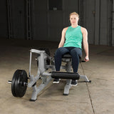 Body Solid LVLE Leverage Leg Extension Body Solid Home Gym, Small; Single stack or a-frame double stack (functional trainer). 5 functions or less LVLE_0021_2000px__85040.1735657503