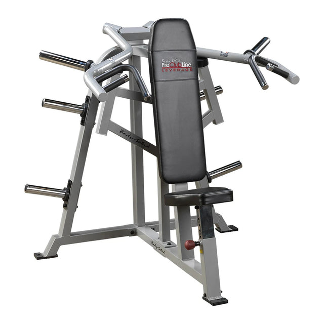 Body Solid LVSP Leverage Shoulder Press Body Solid Home Gym, Small; Single stack or a-frame double stack (functional trainer). 5 functions or less LVSP_0005_Cut-1028__87516.1772487821