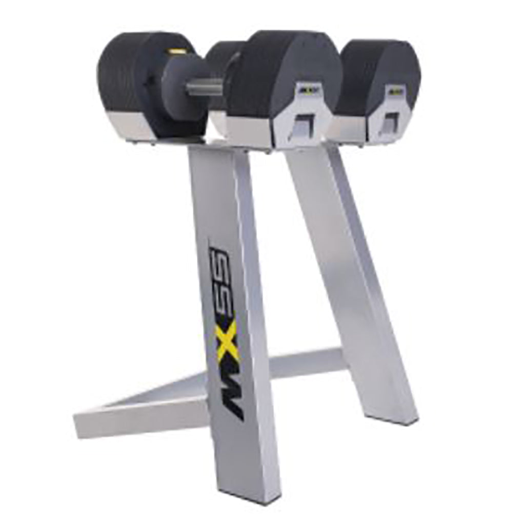 MX Select Adjustable Dumbbells with Stand 10-55lbs – G&G Fitness