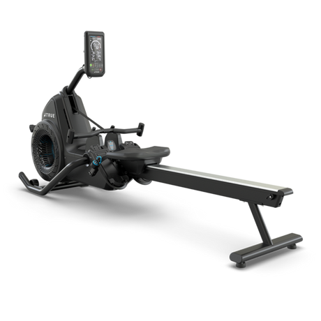 True - Ro Rowing Machine - Matte Black TRUE Rowers, Cross-Row RO-0A-35-left-rear-3_4_960-600x600