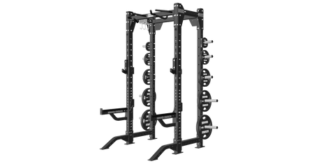 Hammer - HD Elite iD Custom Anvil Plate - Side A Hammer Strength Rack Addon Bolton Racks-HD-Elite-ID-Half-Rack-1