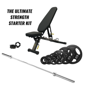 Ultimate Strength Starter Kit with 265lb Weight Plates