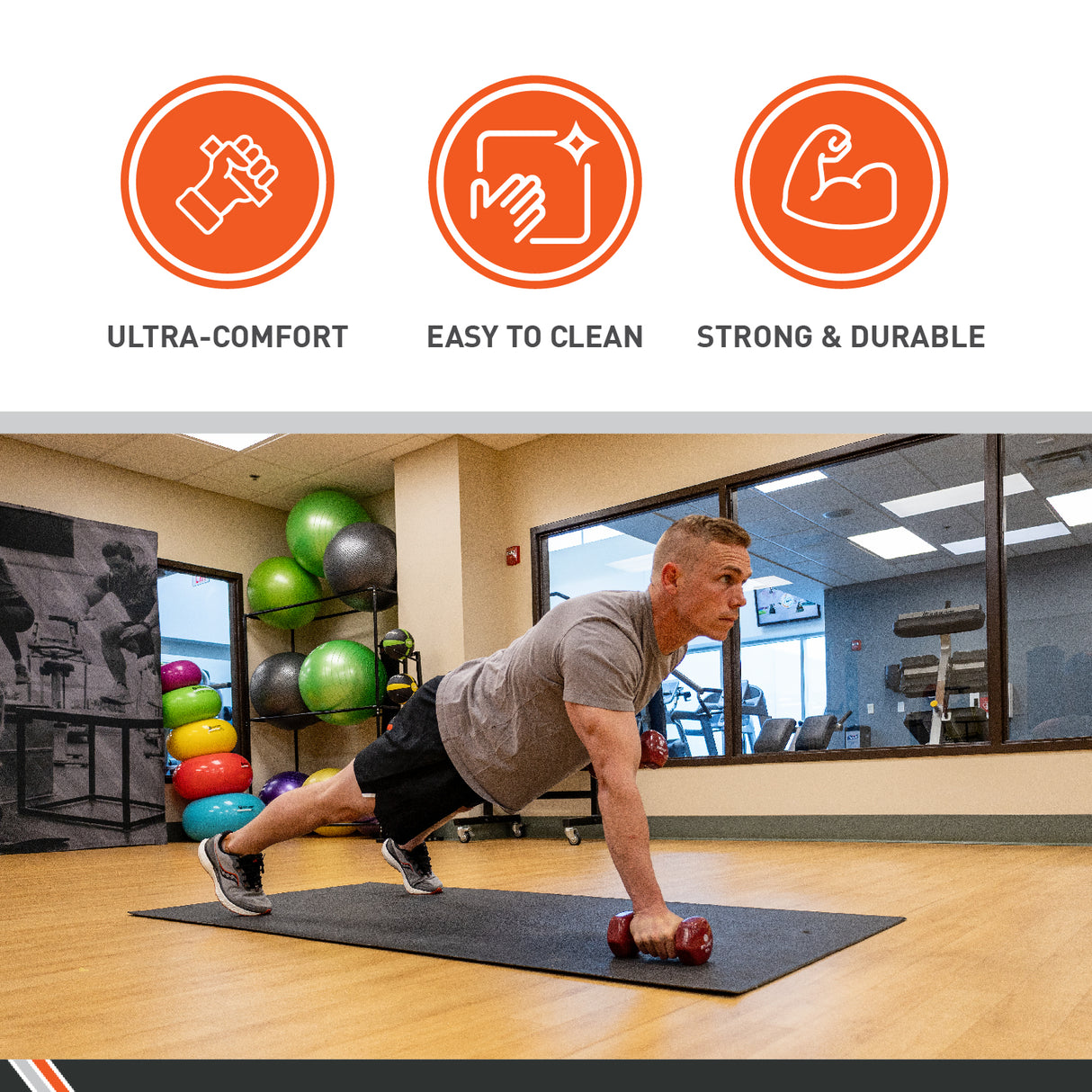Elivate Body Sport Vinyl Dumbbells Elivate Variant(s) - LBWeight W-BDSVDB-2_1666503b-cc1e-4c41-bd6a-fb03a659eefa